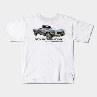 1969 Mercedes Benz 280 SL Convertible Coupe Kids T-Shirt